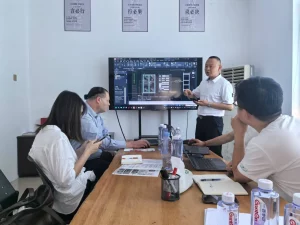Visit from Australian customers
